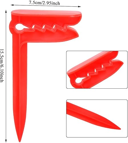 TIMESETL 8 Pinces à Serviettes de Plage - Pinces à Serviettes à Clips par Temps venteux - Idéal pour la Plage, Les Voyages, Le Camping ou Le Pique-Nique - Nail Gallerys