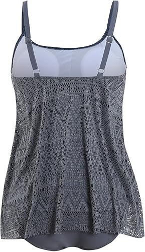 Maillot Bain Haute Bain pour Femmes de Grande Taille avec Soutien-Gorge à Armatures et Shorts Vêtements Gothiques - Nail Gallerys