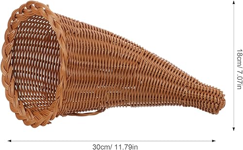 Garneck Panier De Corne D'abondance 12 Pouces Corne D'abondance De Thanksgiving Corne D'abondance Décoration De Table d'automne Corne D'abondance De Récolte pour Thanksgiving Centres De - Nail Gallerys