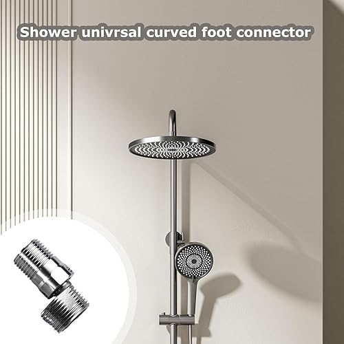 Raccord Excentré - Raccord Excentré Mitigeur | Adaptateur de Coude de Douche | Longueur Réglable Robinet Coin Vis Excentrique | Raccord Excentré pour Cuisine et Salle de Bain - Nail Gallerys