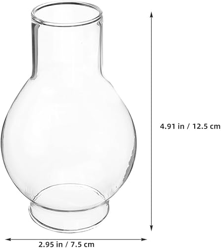 TOPPERFUN 2pièces Abat-jour Verre Transparent Pour Bougie Couvre-bougie Verre Haute Transparence Et Résistant Au Vent Accessoires De Table À Manger Élégants Pour Maison Et Événements - Nail Gallerys