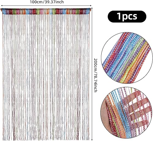 HFMYGS Rideau de porte à fils - Rideau anti-mouches - Rideau de porte - Rideau de porte - Rideau de porte - Rideau de porte - Rideau de porte - Rideau de porte - Rideau de porte - Rideau de porte - Nail Gallerys