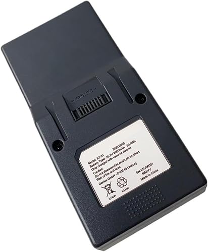 Litanki Batterie de Rechange pour aspirateur à Main Genius Invictus X7 X7-01 X9 X9-01 A8 A9 2000 mAh 25,2 V, Rechargeable, 1 pièce - Nail Gallerys