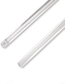 Victoria M. Tige réversible pour Store vénitien Standard, pièce de Rechange, en Acrylique Transparent, Stable, Longueur 90 cm - Nail Gallerys