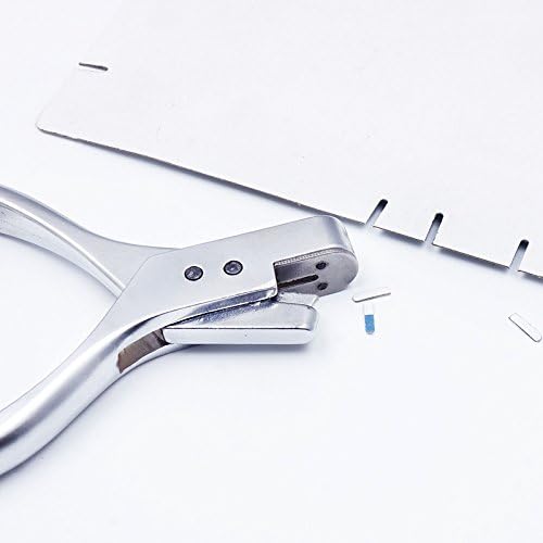 Jdeijfev Accueil Bricolage Robe Motif de couture Notcher Cutter Acier Couture Pinces à plier Maker Motif Trou Notches Outils de poinçonnage - Nail Gallerys