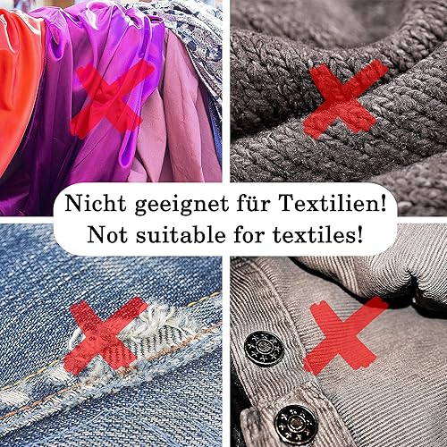 KLEBESHOP24 Ruban autocollant adhésif à crochets et boucles | Bande scratch adhésive | Couleur, longueur, largeur au choix/gris clair, 20 mm x 3 m - Nail Gallerys