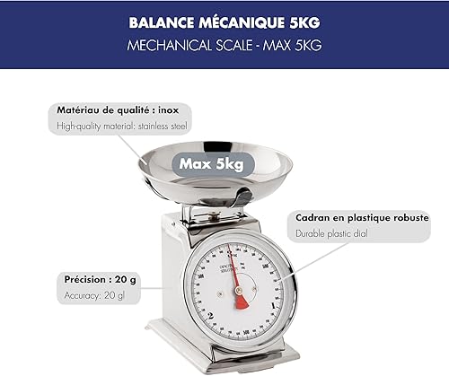 Balance mécanique 5kg - Nail Gallerys