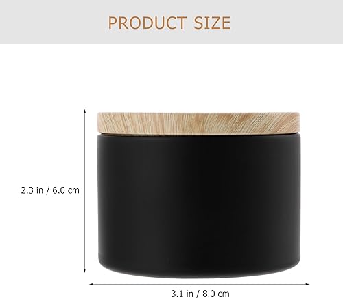 NUOBESTY 3pièces Pots À Bougie Fer Avec Couvercle Récipients Vides Multi-usages Pour Décoration Maison Et Diy - Nail Gallerys