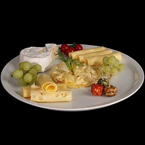 Holst Porzellan PL 30 Assiette Ronde 31,5 cm Blanc - Nail Gallerys