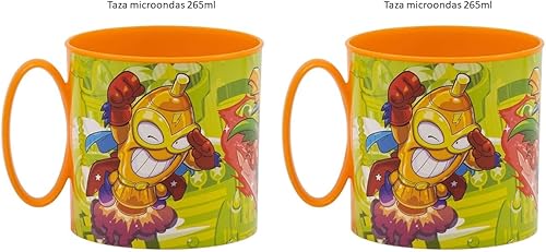 ALMACENESADAN 4707, Pack Super Zing, composé de 2 tasses micro-ondes 265 ml, produits réutilisables, sans BPA - Nail Gallerys