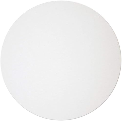 Harmonie im Ganzen Toile de châssis Ronde - 80 cm - Toile tendue avec Un Tissu en Coton 380 g/m² - Fabriqué en Allemagne - Nail Gallerys