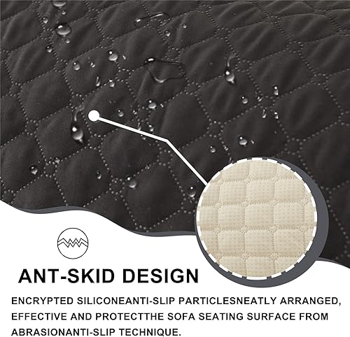 GYHH Housse D'accoudoir Canapé,Housse D'appui-tête pour Siège,Polaire en Laine d'agneau Protection D'appui-tête Fauteuil Inclinable pour Animaux De Compagnie - Nail Gallerys