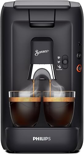 Philips Senseo Maestro CSA260/65 Machine à café à dosettes, sélection de l'intensité du café et fonction mémo, réservoir d'eau de 1,2 litre, produit vert, noir - Nail Gallerys