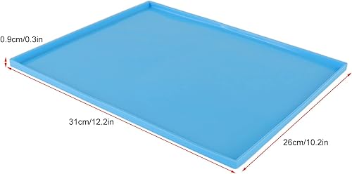 Plateaux de déshydratation en Silicone, feuilles de séchage antiadhésives, polyvalentes et réutilisables pour la viande séchée, les fruits, les légumes et les craquelins, 4 pièces (Vert) - Nail Gallerys