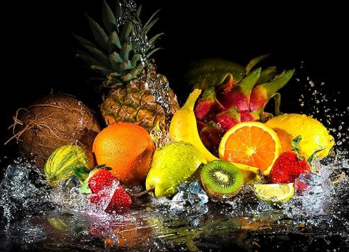 Crédence en verre trempé résistant à la chaleur - Décoration - 90 x 65 cm - 4 mm d'épaisseur - Parfait derrière les plaques à gaz, céramique et induction - Facile à nettoyer et à suspendre - Nail Gallerys