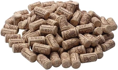 Lot de 200 bouchons en liège pour bouteille de vin en bois - Nail Gallerys