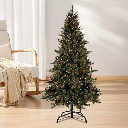 Happyyami Arbre de Noël Pliable 35 cm pour décoration - Nail Gallerys