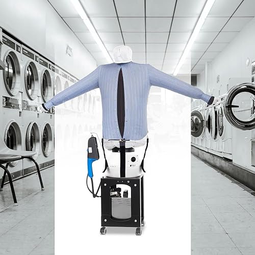EOLO RepaSSecheur Repasse Sèche automatiquement Chemises Pantalons Rafraîchir vêtements avec air Froid Repassage Vertical Professionnel Support à 4 Roues Brosse à Vapeur Garantie 5 Ans SA19 - Nail Gallerys