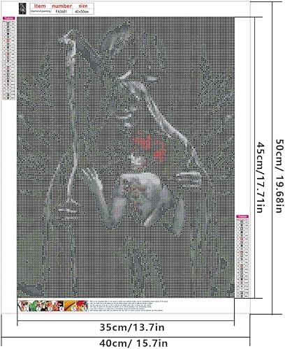 40x50CM||DCIDBE DIY 5D Diamond Painting Mort Carré Square/Broderie Peinture Diamant Crâne Couple, Artisanat Décor Mur À La Maison Cadeau Halloween pour Ami/Famille/Collègue - Nail Gallerys