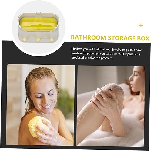 PRETYZOOM Support De Rangement Mural Pour Salle De Bain Étui De Pour Lunettes Boîte De Rangement Polyvalente - Nail Gallerys