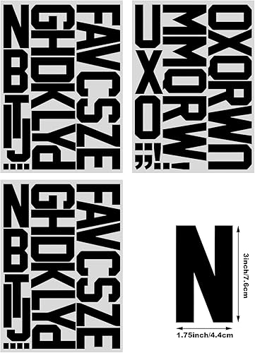 7,6 cm - Transfert thermique - Lettres de l'alphabet - Tissu vinyle - Bricolage - Pour maillots de sport, t-shirts, vêtements, slogan - Décoration - Blanc - Nail Gallerys