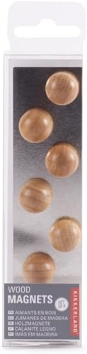 Kikkerland KKMG25 Lot de 6 Aimants Forme de Dent - Nail Gallerys