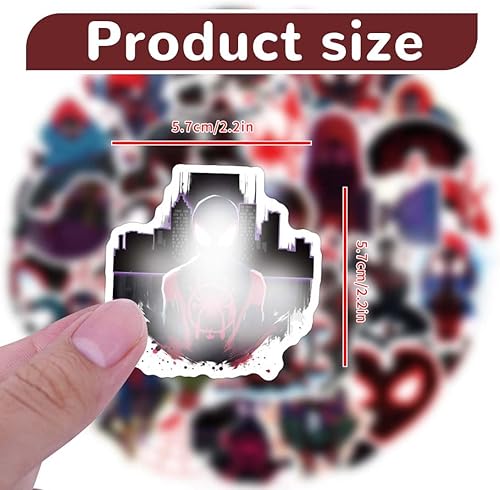 LAKJUOZ Autocollant Enfant 50 Pcs Spider-Man Couleurs Stickers, Imperméable Vinyle Autocollant Pour Telephone Ordinateur Portable Macbook Scrapbooking Bouteille Guitare Tasse Skateboard Journal - Nail Gallerys