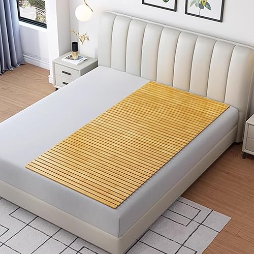 Planche de lit Rigide Enroulable, Planche de lit Pliable, Plaque de Support de Remplacement, Protection de Taille en Bois pour canapé, Matelas, Personnalisation 90x90cm - Nail Gallerys