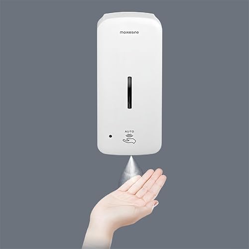 Distributeur de savon sans contact avec fenêtre de visualisation pour recharge rapide et hygiène (moussant) - Nail Gallerys