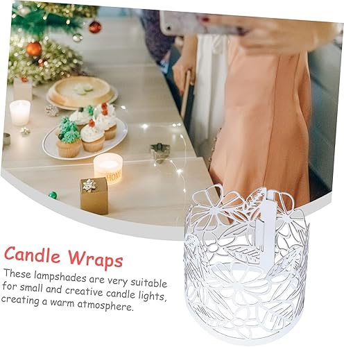 PRETYZOOM Lot De 50 Abat-jours Électroniques En Forme De Feuille Et De Fleur Parfaits Pour Les Décorations De Mariage Et Lambiance De La Maison - Nail Gallerys