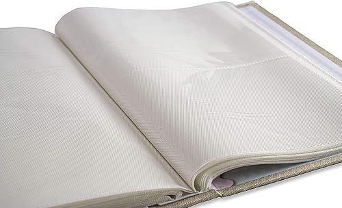 Mareli Album Photo degré avec Poches 21x28 cm Contient 200 Photos 13x18 cm Couverture in Papier imprimé avec Finition plastifiée Mate, Noir - Nail Gallerys