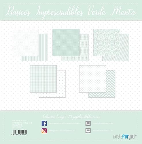 Papers For You - Kit de papiers pour scrapbooking et travaux manuels - Collection « Baby Boy World » - Comprend 24 papiers double face avec différents motifs - Dimensions : 20,3 x 20,3 cm - Nail Gallerys