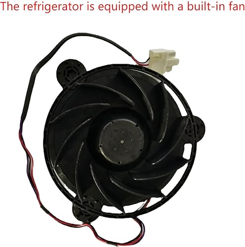 YUOIUX Moteur de ventilateur de refroidissement pour réfrigérateur 12038GE-12M-YT 12 VDC 0,26 A 3 fils à fréquence variable Dissipation de la chaleur - Nail Gallerys