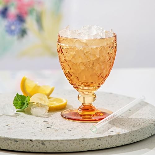 Villeroy & Boch - Boston Safron verre à vin blanc, 125 ml, verre en cristallin pour le vin blanc, résistant au lave-vaisselle, lavable au lave-vaisselle, jaune - Nail Gallerys