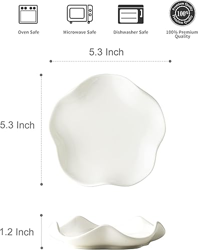 Repose Cuillère Cuisine en Céramique,Support pour Ustensiles de Cuisine,Porte-Cuillère pour Spatules,Pinces,Cuillères à Café ou Ustensiles,Cuisinière et Comptoir,Lavable au lave-vaisselle (Blanc,13cm) - Nail Gallerys