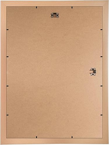 FRAMO Cadre photo en bois 14 x 25 cm sur mesure - Hêtre | Couleur/Taille sélectionnable | verre acrylique antireflet | Cadre pour Puzzle | Photos | affiche - Nail Gallerys