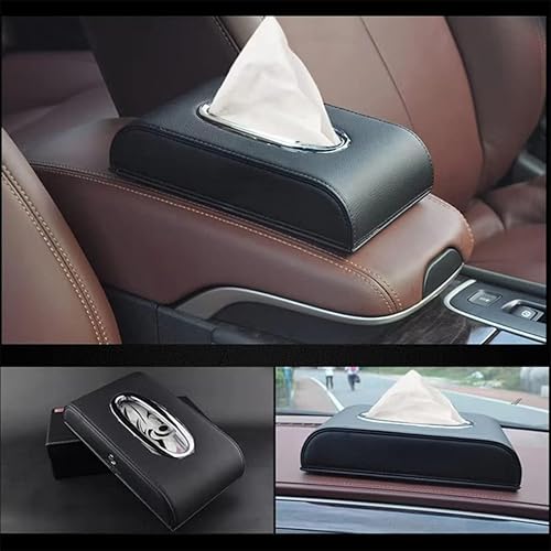 OFFT Boîte à Mouchoirs De Voiture pour Citroen, Support De Doîte à Mouchoirs De Voiture,Porte Serviettes en Papier Portable, Boîte à Serviettes,C - Nail Gallerys
