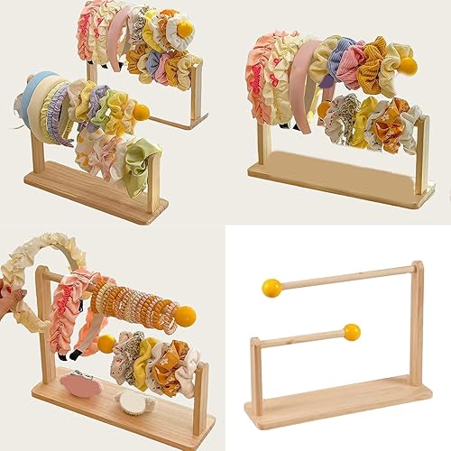 Uqezagpa Présentoir multifonction en bois pour bracelets et colliers - Nail Gallerys