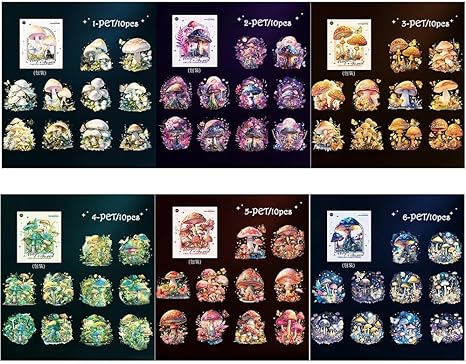 180 Pcs Autocollants Scrapbooking Stickers,Scrapbooking Autocollants Fleurs Adhésifs Aesthetic Matériel Décoratif Accessoires pour Album Scrapbook Bullet Journal Accessoires - Nail Gallerys