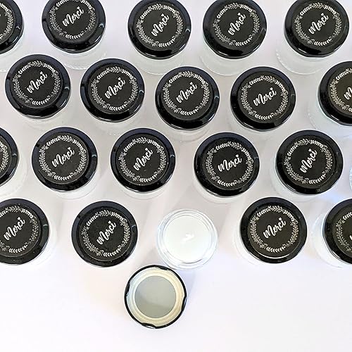 24 bougies MERCI | Idée cadeau invités mariage, PACS, bapteme, communion, baby-shower, anniversaire & autres occasions - Remerciements | TE Whaka - Nail Gallerys