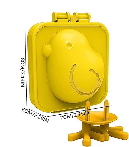 Moule à œufs – Charmant moule à œufs pour des plats créatifs | Design poussin de dessin animé, gadget de cuisine pratique pour , décoration et accessoires de petit-déjeuner - Nail Gallerys