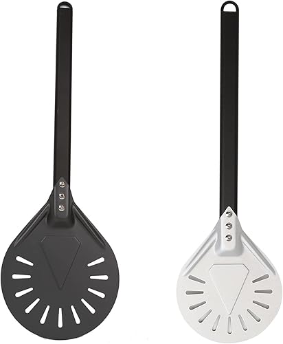 Pelle de transfert de pizza de 17,8 cm/22,9 cm en alliage d'aluminium pour la maison - Nail Gallerys