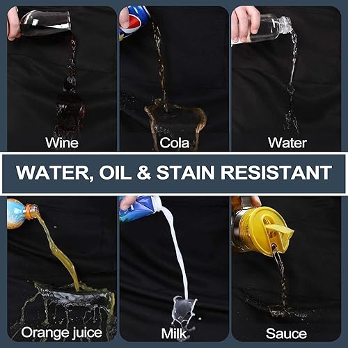 Tel Charme * Tablier de cuisine pour les amateurs de bière - Cadeaux de barbecue amusants pour hommes avec 3 poches - Cadeaux de Thanksgiving, de Noël et d'anniversaire pour papas et amis - Nail Gallerys