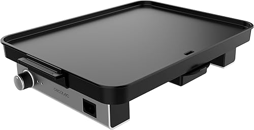 Cecotec Gril Électrique Aimant 1800, Pièces Magnétiques Détachables, 800W, aluminium avec revêtement en téflon, antiadhésif, lavable au lave-vaisselle - Nail Gallerys