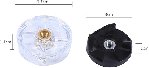 2 Engrenages de Base 3 pièces de Rechange d'engrenages à Lame pour mélangeurs 250W mélangeur Presse-Agrumes - Nail Gallerys