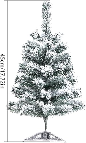Mini Sapin de Noel Artificiel 45 cm, Petit Sapin de Noël Mini Arbre de Noël Arbres de Table pour la Fête De Vacances pour Table Bureau Accueil Décoration - Nail Gallerys