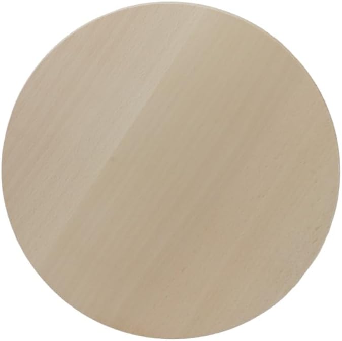 Planche en bois ronde fi 35 cm pour découper PIZZY snacks au fromage hêtre - Nail Gallerys