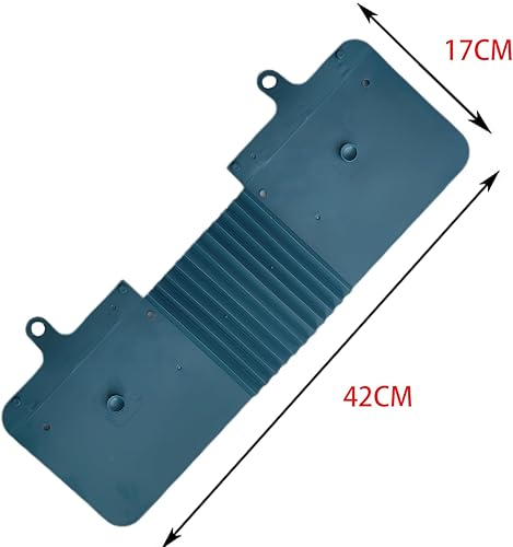 Syiyunran Protection Anti éclaboussures Dispositifs - Bleu Foncé, 1 Pièce, Robinet D'évier Eclaboussure, Réutilisable Tapis Evier pour Convient Plan de Travail Salle Bain Cuisine - Nail Gallerys