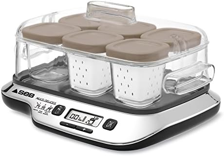 Seb YG654827 Yaourtières Multi Delices Compact Noir (6 pots) - Nail Gallerys