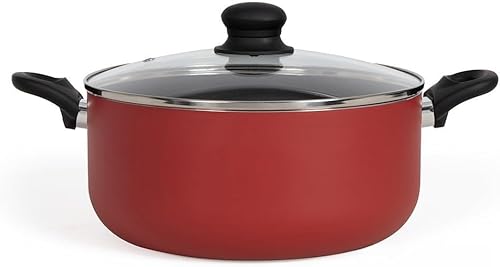 Livoo - Faitout 28 cm MEP151N - 2,5mm d'épaisseur, poignées soft touch résistantes à la chaleur, tous feux dont induction - Nail Gallerys